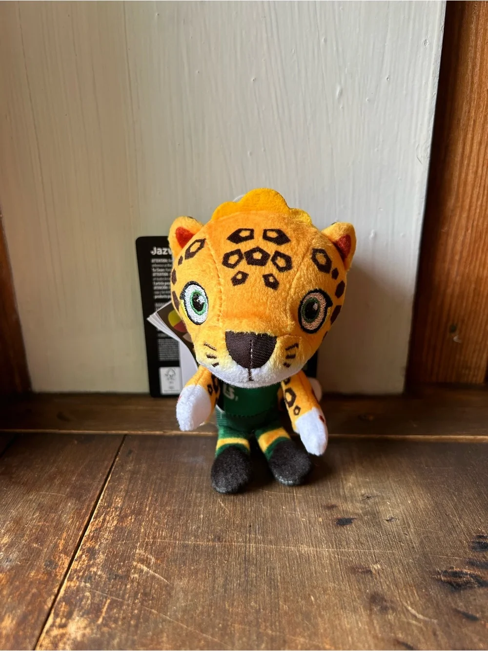 NEW Zayu Jaguar FIFA World Cup 2026 mascot official plush keychain